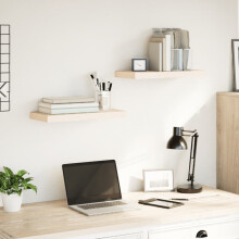 Berkfield Floating Shelves 2 pcs 50x23.5x4 cm Engineered Wood