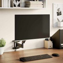 Berkfield Monitor Wall Mount for Max 27 Inch Screen Gas Spring 10 kg