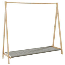 Berkfield Clothes Rack with Shelves 106x34x102 cm Bamboo