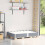 Berkfield Pallet Collar Grey 150x100 cm Solid Wood Pine 1