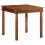Berkfield Dining Table 80x80x77 cm Solid Wood Acacia 1