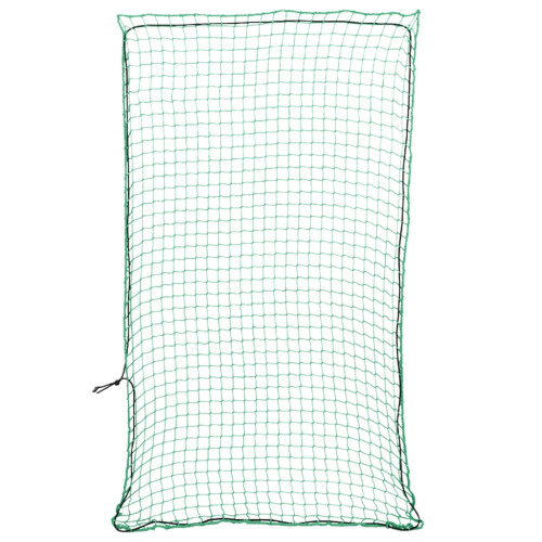 Berkfield Trailer Net with Elastic Rope Green 2.5x1.5 m PP