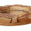 Berkfield Decorative Mirror Teak 80 cm Round 6