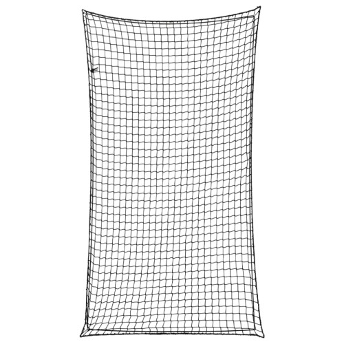 Berkfield Trailer Net with Elastic Rope Black 4.5x2.5 m PP