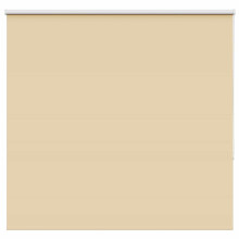 Berkfield Roller Blind Blackout Beige 145x130 cm Fabric Width 141.6 cm Polyester