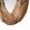 Berkfield Decorative Mirror Teak 80 cm Round 7