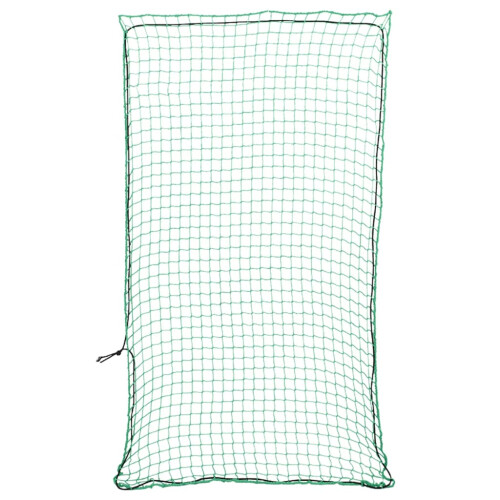 Berkfield Trailer Net with Elastic Rope Green 4.5x2.5 m PP