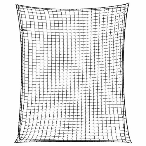 Berkfield Trailer Net with Elastic Rope Black 3x2.5 m PP