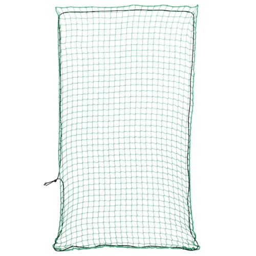 Berkfield Trailer Net with Elastic Rope Green 3.5x2 m PP