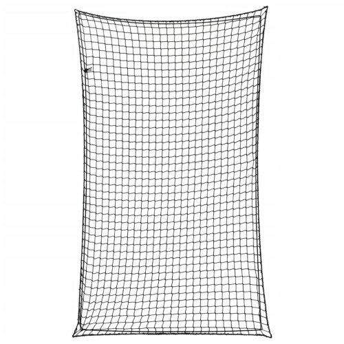 Berkfield Trailer Net with Elastic Rope Black 5x3 m PP