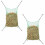 Berkfield Hay Nets 2 pcs Rectangular Green 200x120 cm PP 1
