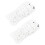 Berkfield Hay Nets 2 pcs Rectangular White 90x60 cm PP 1