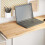 Berkfield Desk Top Untreated 120x50x2.5 cm Solid Wood Oak Rectangular 1