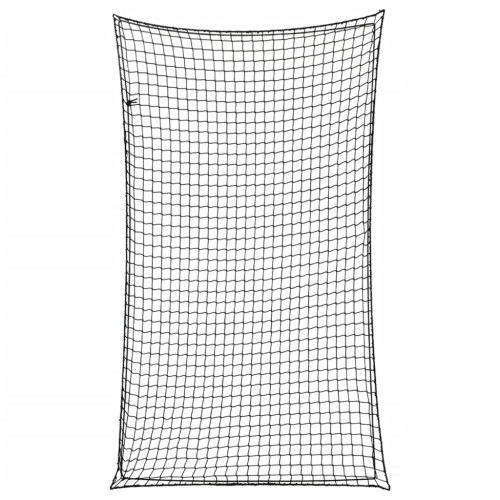 Berkfield Trailer Net with Elastic Rope Black 6x3.5 m PP