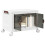 Berkfield Stackable Storage Box with Wheels 28 L 48.5x29.5x33 cm 1