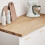 Berkfield Kitchen Worktop 120x63.5x4 cm Solid Wood Oak Rectangular 1