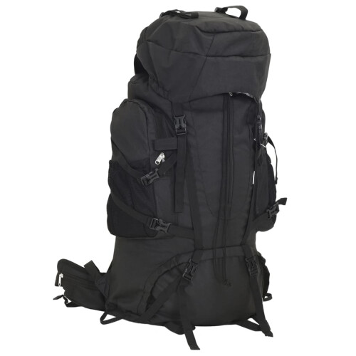 Berkfield Hiking Backpack Black 60 L Oxford Fabric