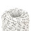 Berkfield Braided Boat Rope White 2 mmx250 m Polyester 3