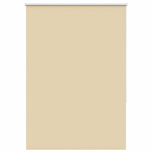 Berkfield Roller Blind Blackout Beige 95x175 cm Fabric Width 90.7 cm Polyester