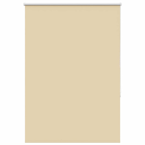 Berkfield Roller Blind Blackout Beige 95x175 cm Fabric Width 90.7 cm Polyester