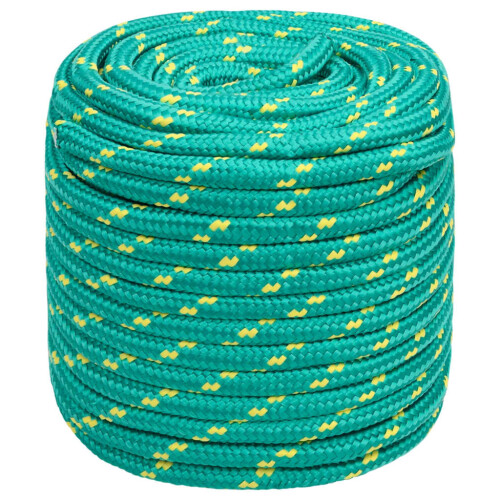 Berkfield Boat Rope Green 18 mm 100 m Polypropylene 1