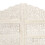 Berkfield Hand carved 4-Panel Room Divider White 160x165 cm Solid Mango Wood 3