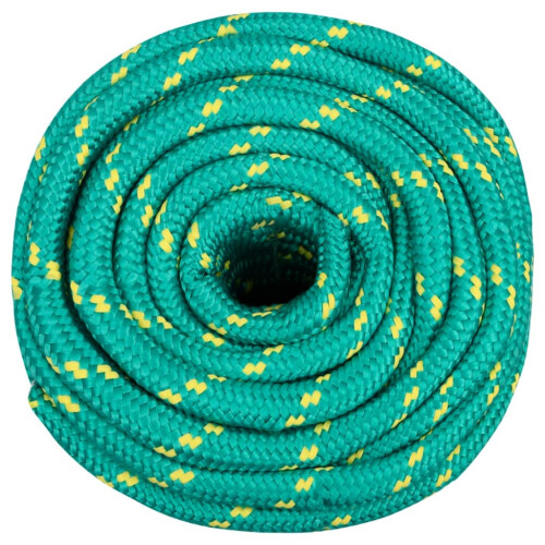 Berkfield Boat Rope Green 18 mm 100 m Polypropylene 2