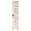 Berkfield Hand carved 5-Panel Room Divider White 200x165 cm Solid Mango Wood 2