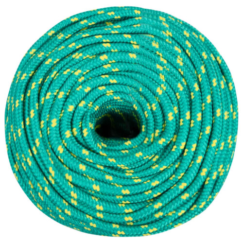 Berkfield Boat Rope Green 10 mm 25 m Polypropylene 2