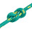Berkfield Boat Rope Green 10 mm 25 m Polypropylene 5