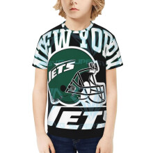 NY Jets T-shirt met korte mouwen voor jongeren, voetballogo