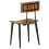 Berkfield Dining Chairs 2 pcs Solid Reclaimed Wood 6