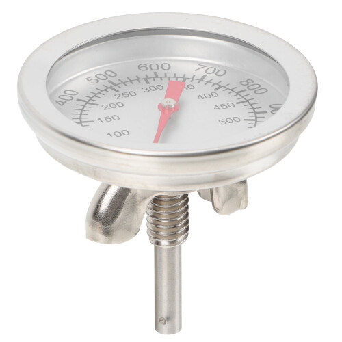 DSH Rustfritt Stål Termometer BBQ Supply Grill Digital Røyker Metall