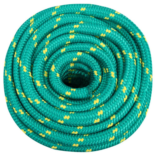 Berkfield Boat Rope Green 20 mm 25 m Polypropylene 2