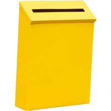 Modern Wall Mounted Mailbox for Home, Large Capacity Metal Letter Box with Durable Iron Design