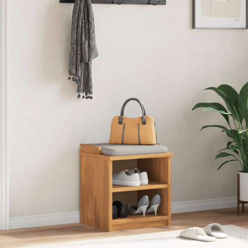 Berkfield Hallway Bench "SANDNES" 45x40x50 cm Solid Wood Pine