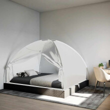 Berkfield Mosquito Net Mongolia with Doors 220 Mesh White 200x180x135 cm