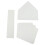 Baseball base mat waterproof non-slip rubber 5 pcs 1