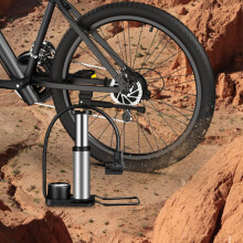 Caoilympe Bärbar Cykelpump Med Tryckmätare Mini Cykeldäck