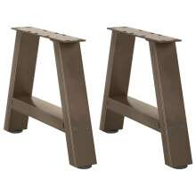 Berkfield Coffee Table Legs A-Shaped 2 pcs 40x(30-31) cm Steel