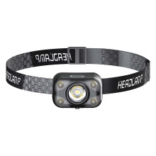YiFudd LED-induktionsstrålkastare TYPE-C uppladdningsbar effektdisplay