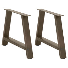 Berkfield Coffee Table Legs A-Shaped 2 pcs 70x(42-43) cm Steel