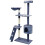 Berkfield Cat Tree with Sisal Scratching Posts 150 cm Dark Blue 2