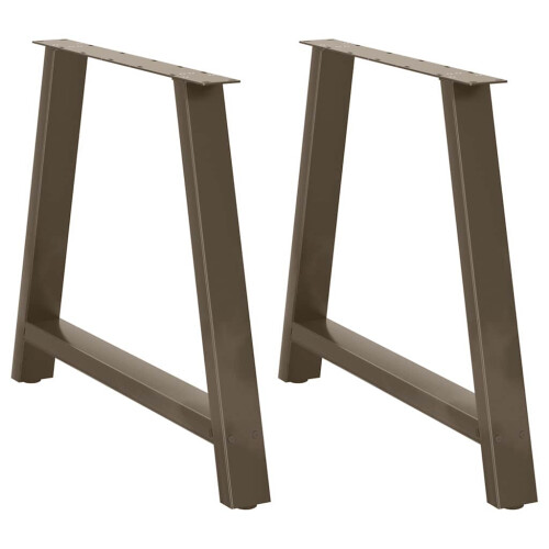 Berkfield Dining Table Legs A-Shaped 2 pcs 100x(72-73) cm Steel