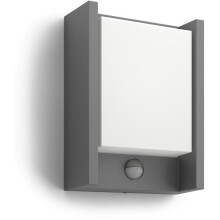 Wandleuchte - PHILIPS - Arbour IR - 4000K - Anthrazit - IP44