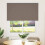 Berkfield Roller Blind Blackout Coffee 135x150 cm Fabric Width 131.6 cm Polyester 1