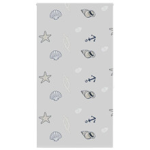 Berkfield Shower Roller Blind 130x240 cm Fabric Width 126 cm