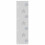 Berkfield Shower Roller Blind 70x240 cm Fabric Width 66 cm 1