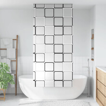 Berkfield Shower Roller Blind 90x240 cm Fabric Width 86 cm