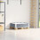 Berkfield Pallet Collar Grey 80x60 cm Solid Wood Pine 1